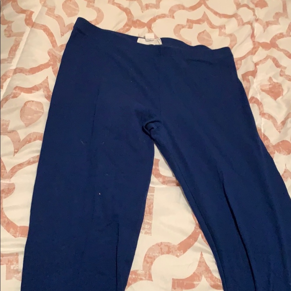 Navy blue leggings